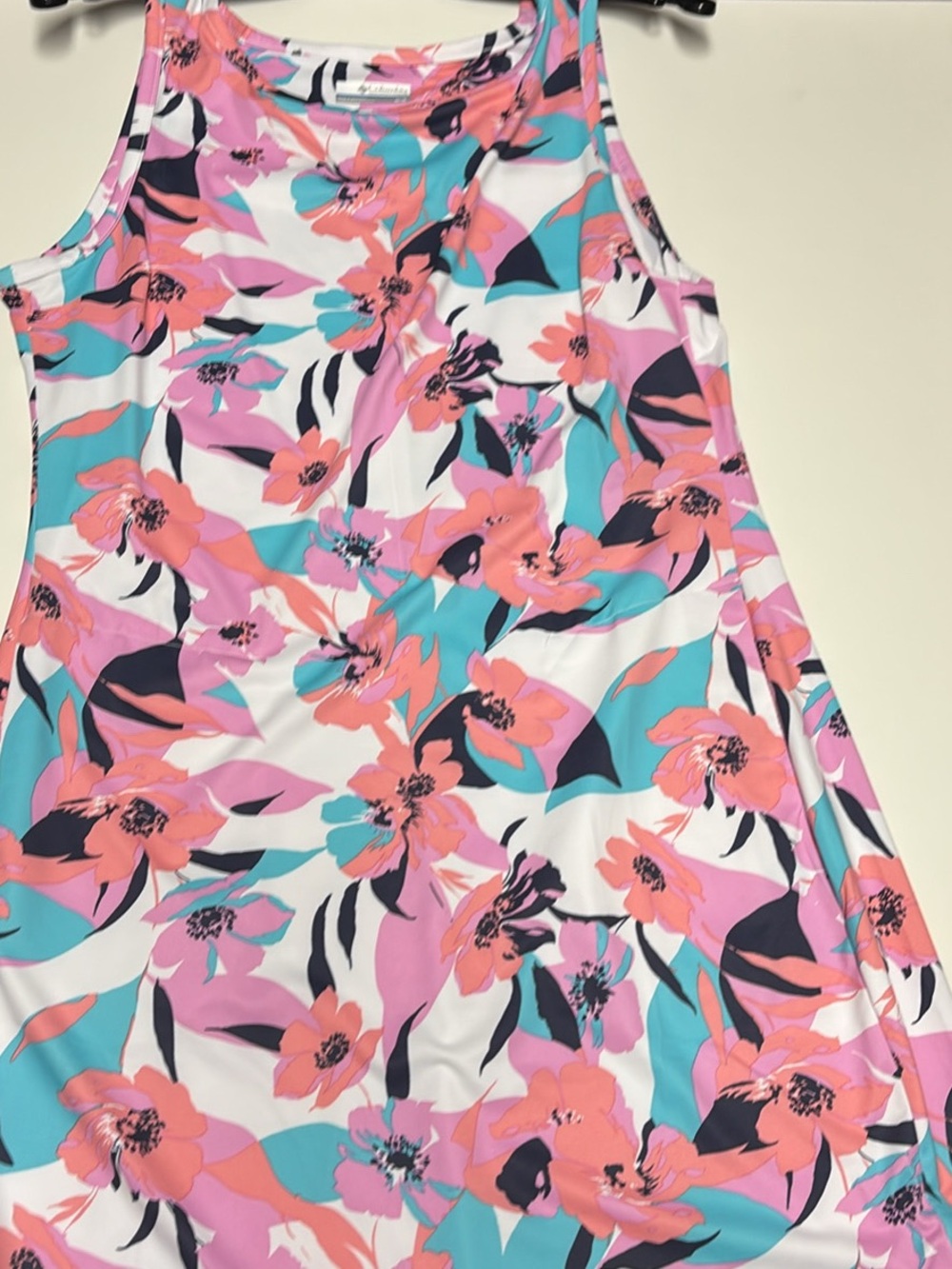 Women’s Floral - Pink & Teal lightweight dress